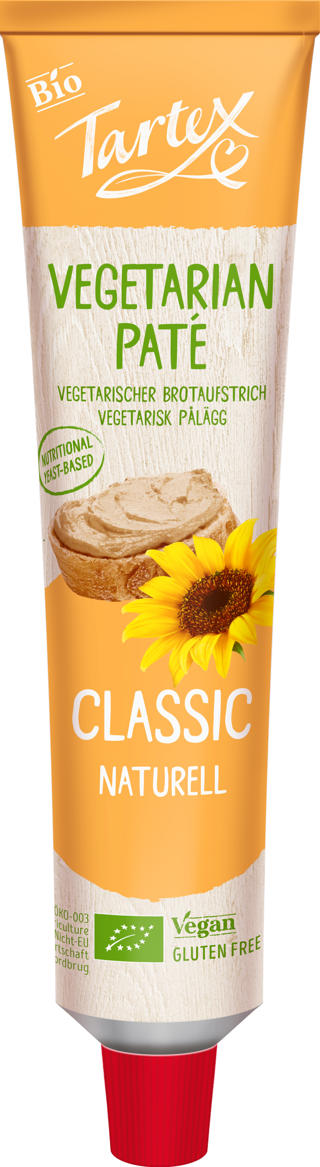 Pastej Vegetarisk Classic Naturell EKO