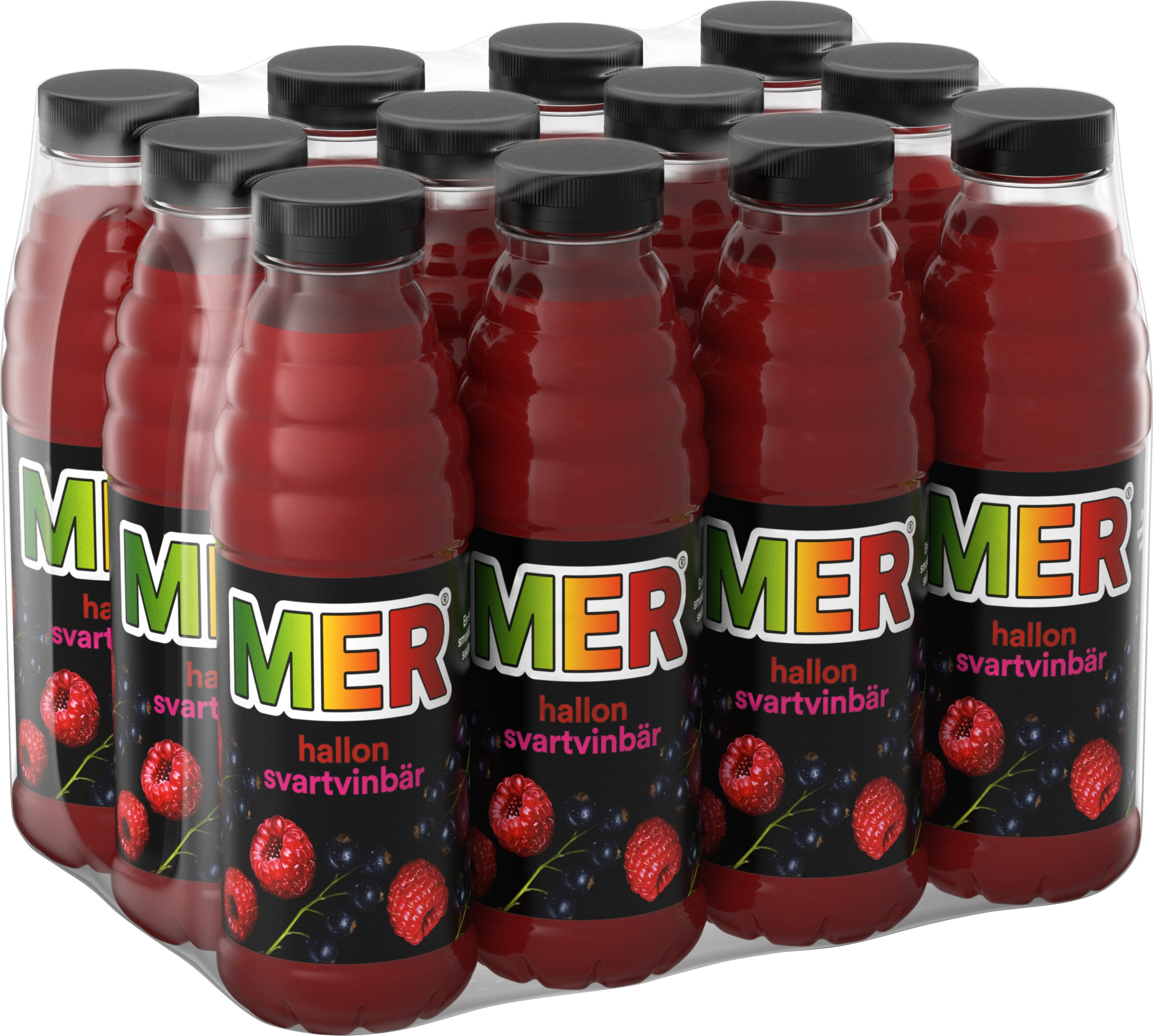 Mer hall svartvinb PET