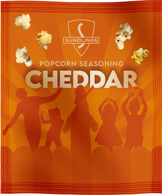 Popcornkrydda cheddar