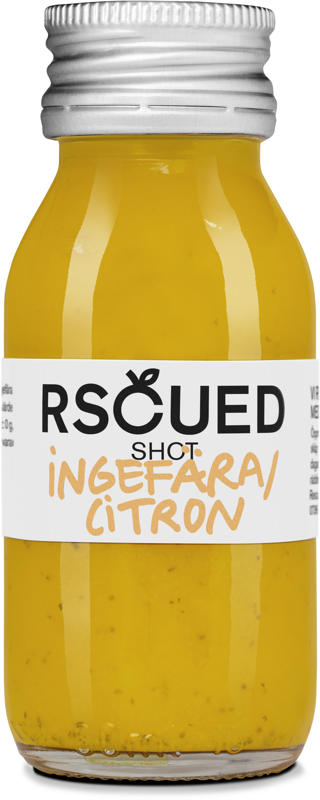 Rscued Shot Ingefära Citron ENGL