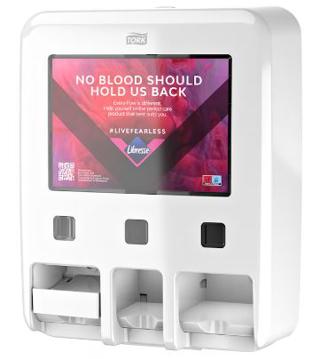 Dispenser Hygienartiklar Vit Tork Period Care
Dispenser