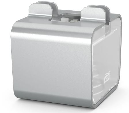 Dispenser N10 12,1x14,4x13,8cm 
Aluminium/Grå  Xpressnap Snack