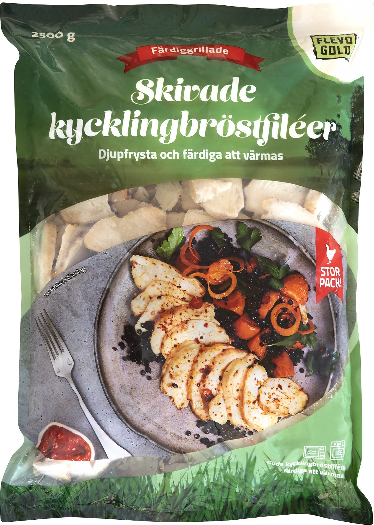 Kycklingfilé Grillad Skivad