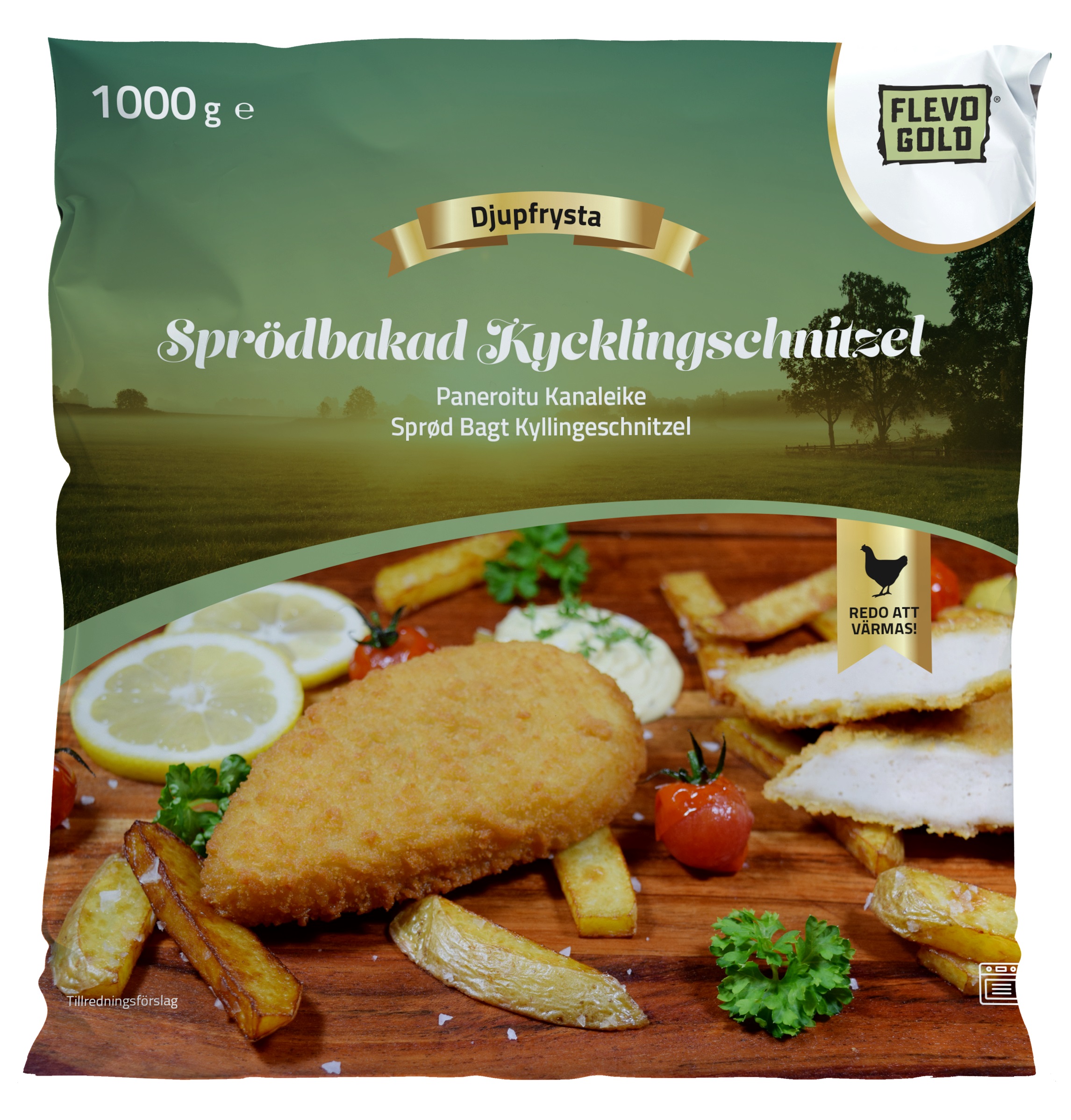 Kycklingschnitzel Sprödbakad 90-110g