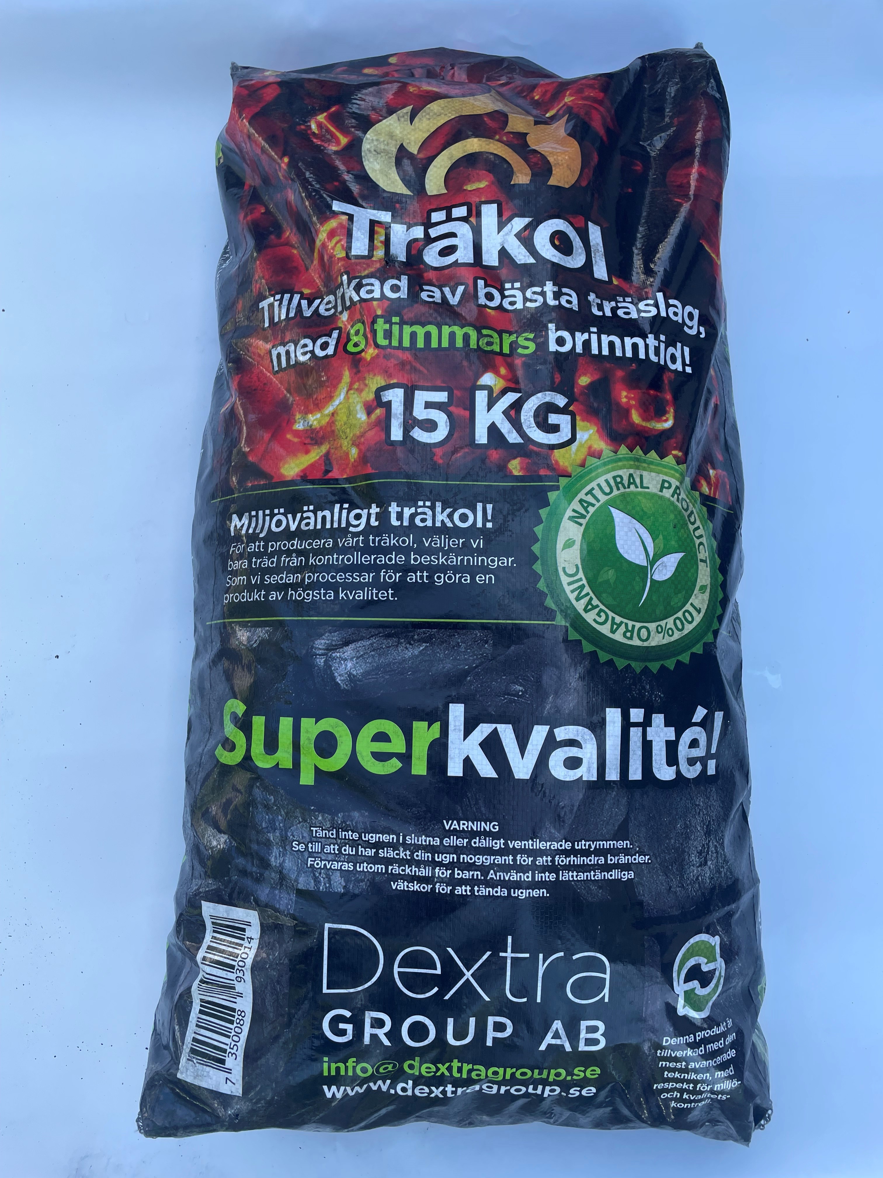 Grillkol/Träkol 15kg