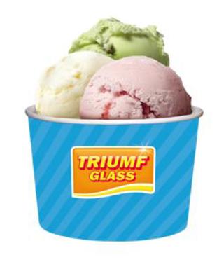 Glassbägare 160ml Triumf