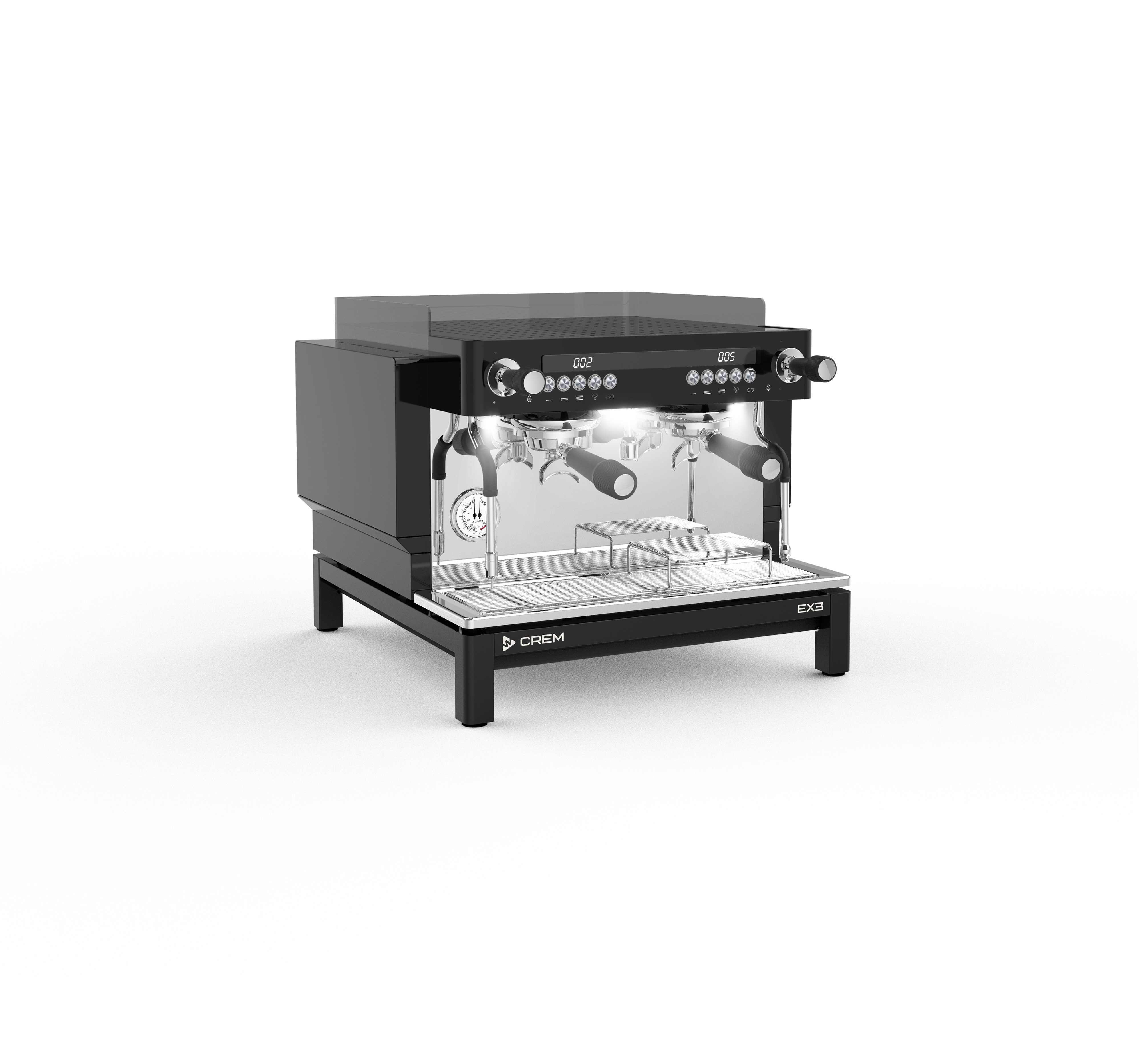 Espressomaskin EX3 Mini 2GR Display BK SS