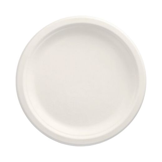 Tallrik Sockerrör Vit 23cm