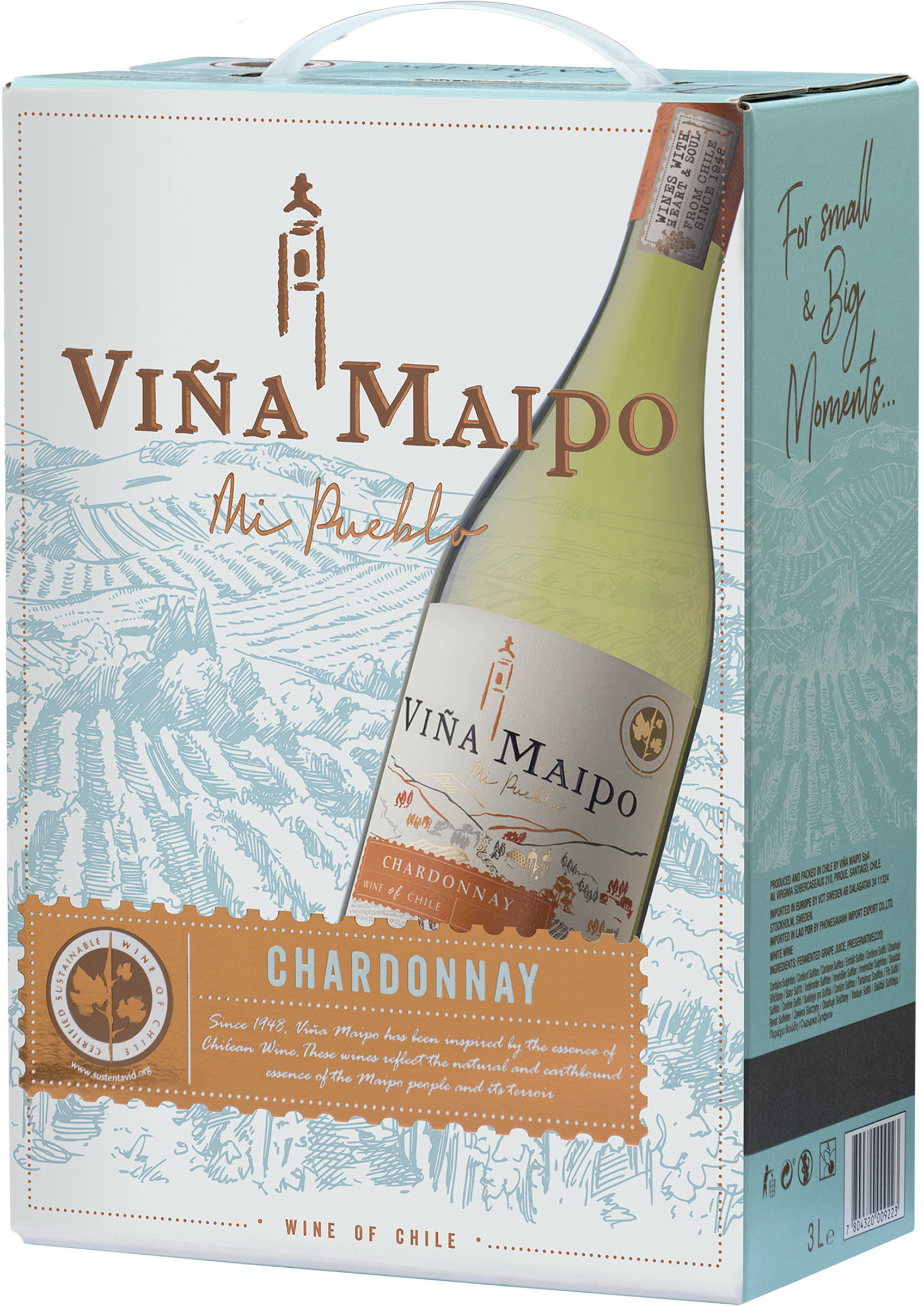 Viña Maipo Chardonnay Bag in Box