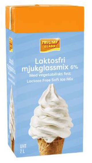 Mjukglassmix 6% Laktosfri