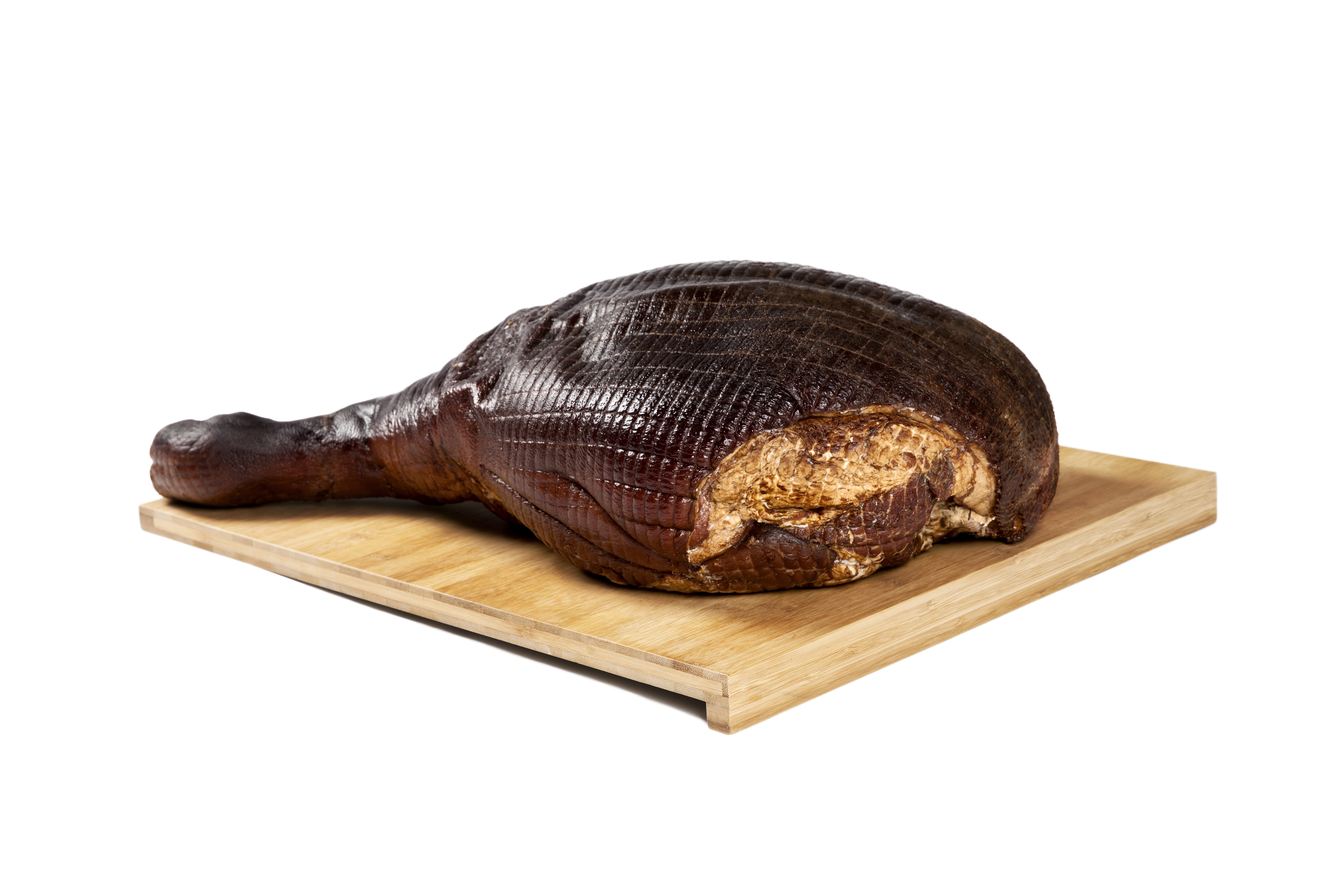 Svartrökt Skinka med Fot Sverige