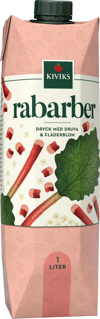 Rabarberdryck med Fläder