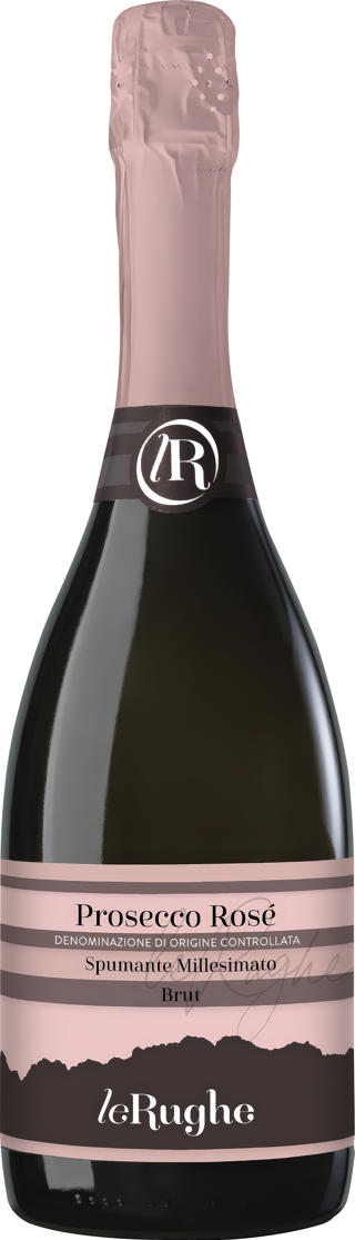 Le Rughe Prosecco DOC Rosè Brut Millesimato