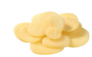 Minutpotatis Skivad Förkokt