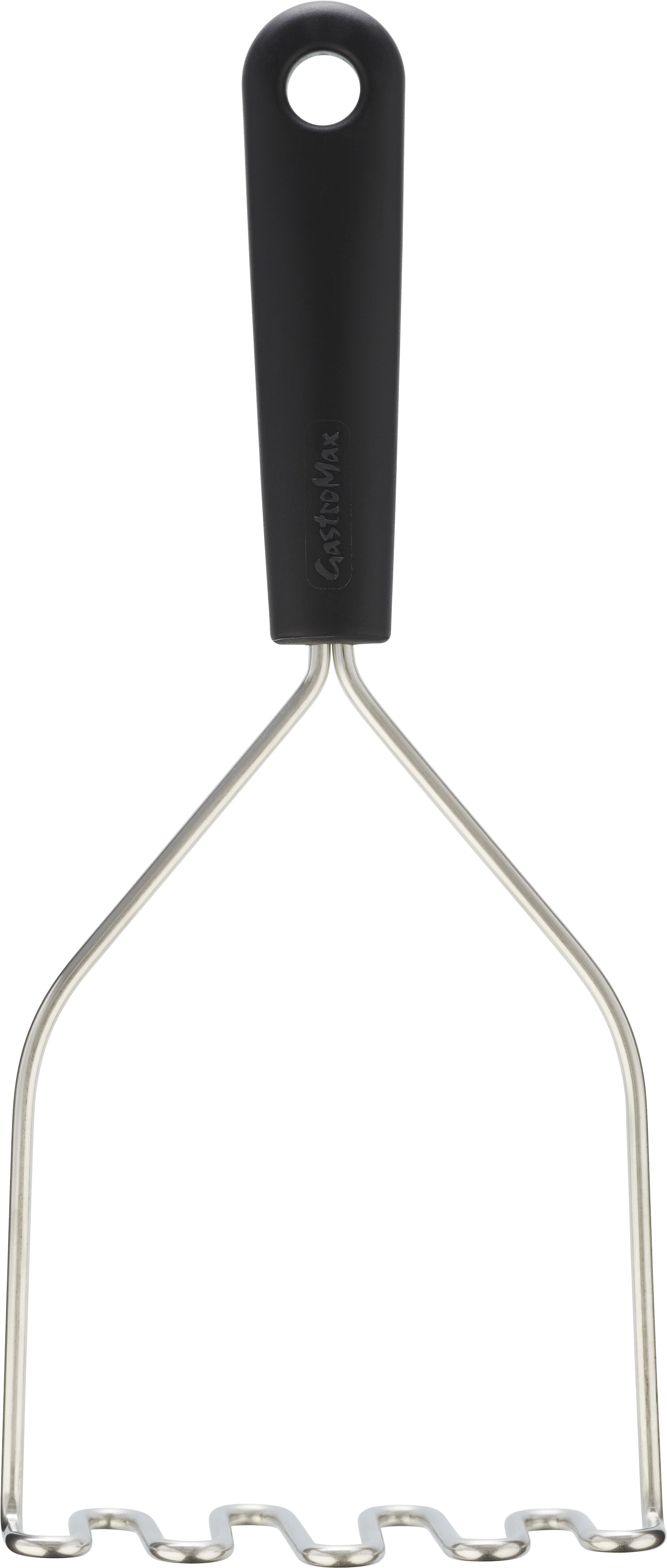 Potatisstöt Plast/Rostfri Svart 28,5cm