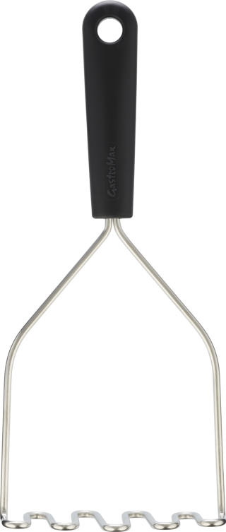 Potatisstöt Plast/Rostfri Svart 28,5cm