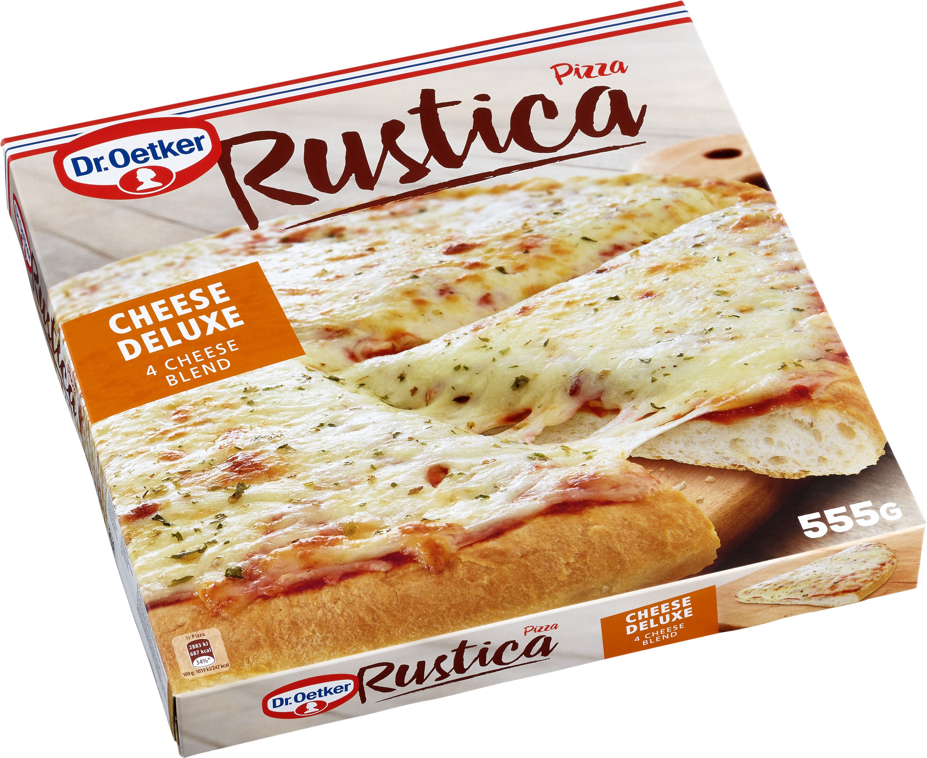 Pizza Rustica Cheese Deluxe