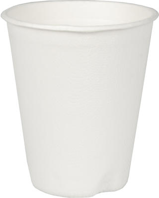 Varmdrycksbägare Sockerrör Vit 20cl