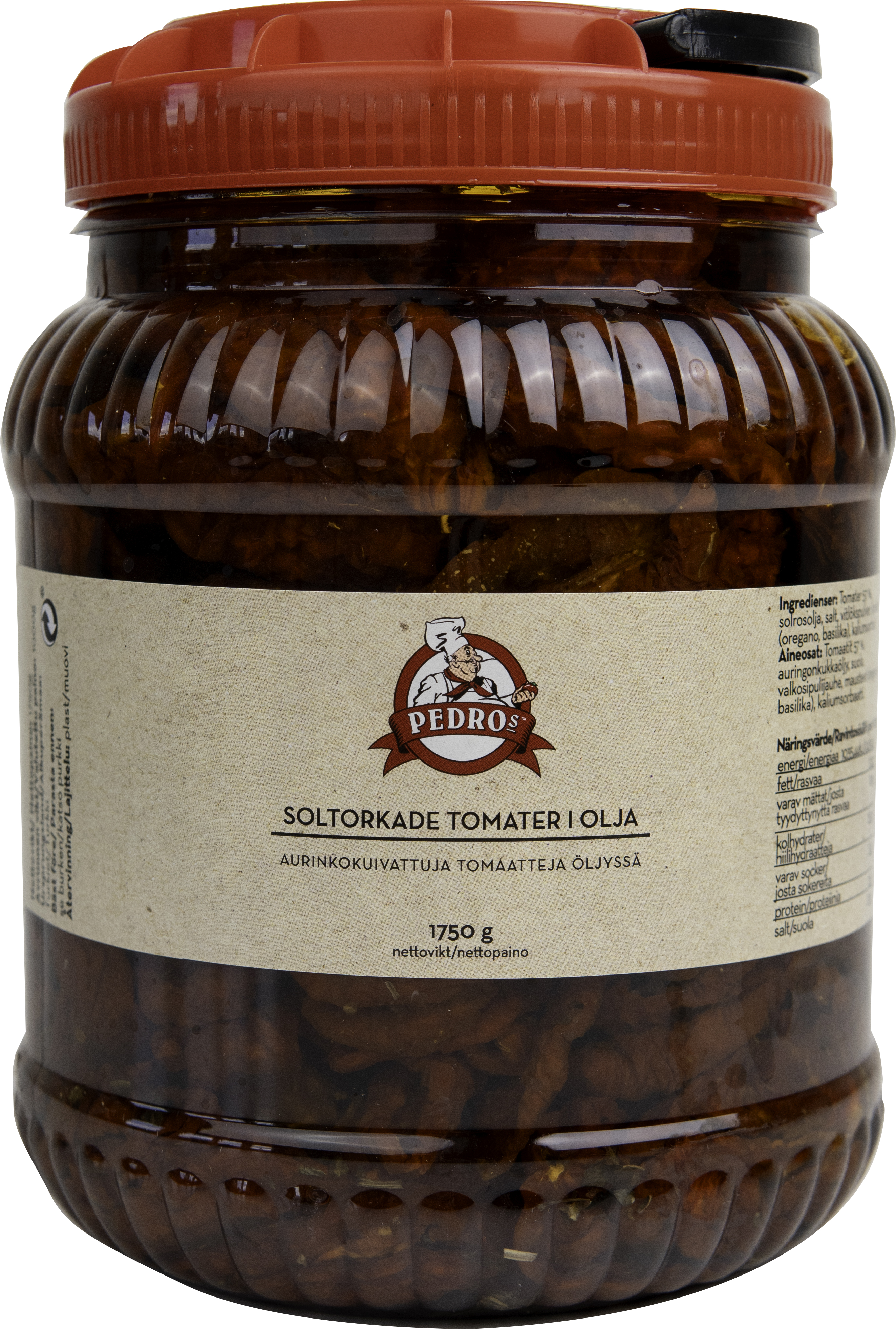 Soltorkade Tomater i Olja