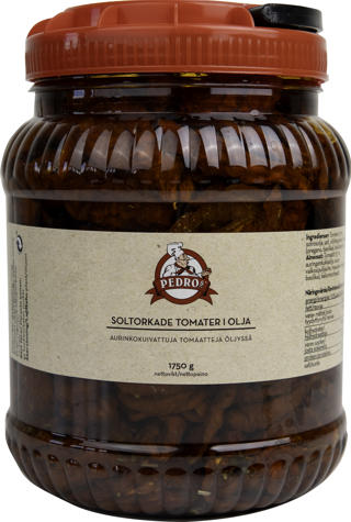 Soltorkade Tomater i Olja