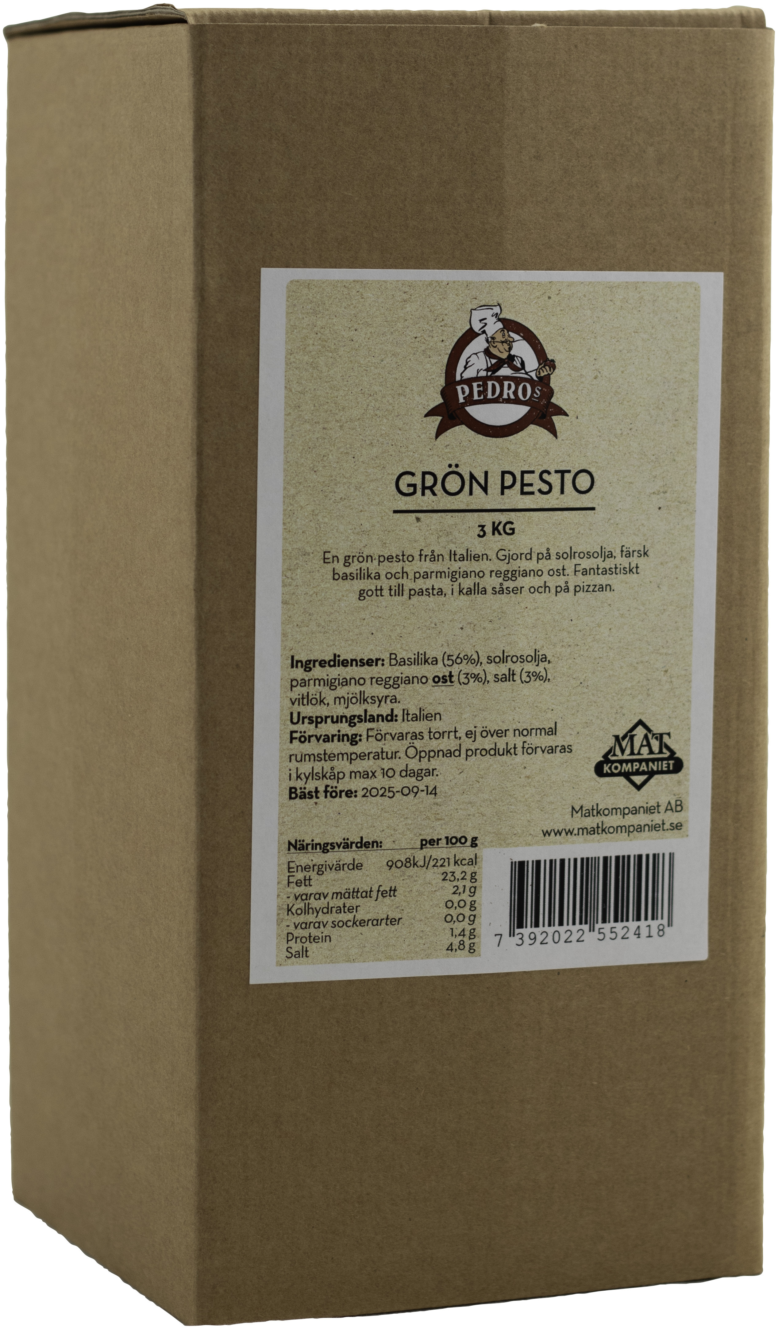 Pesto Grön Genovese BIB