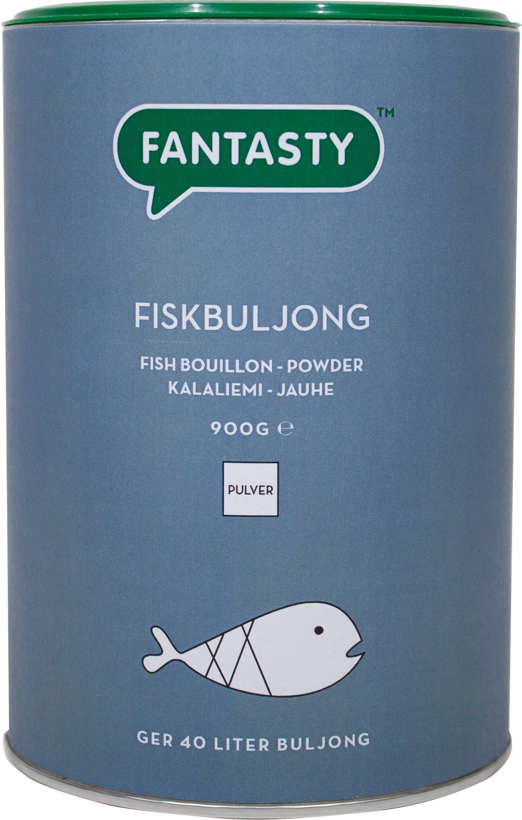 Fiskbuljong Pulver 0,66% Salt