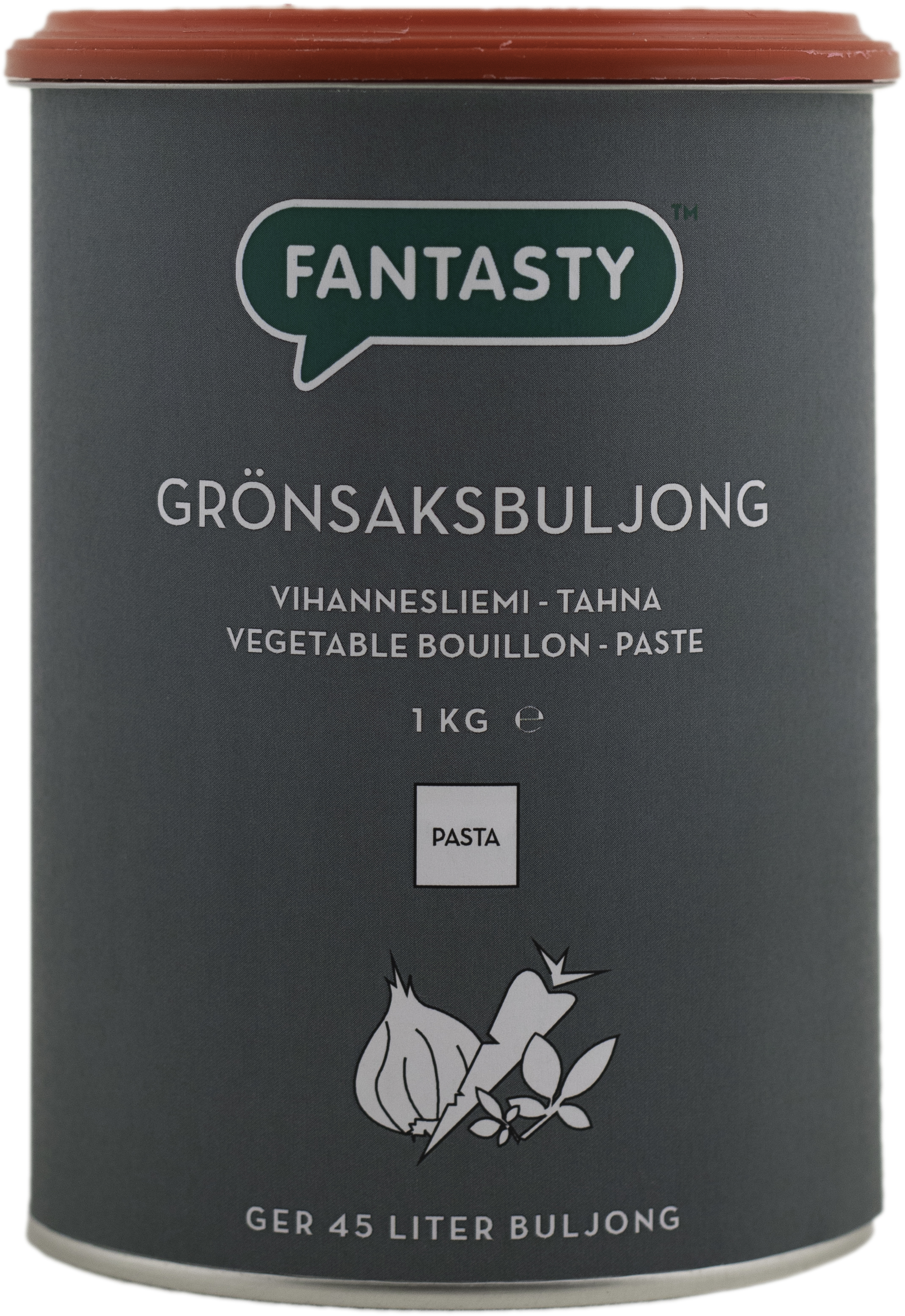Grönsaksbuljong Pasta 0,76% Salt