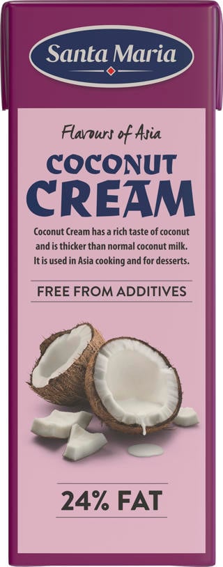 Kokosgrädde 24%