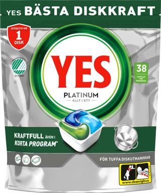 Maskindisk Platinum 38-p All in One