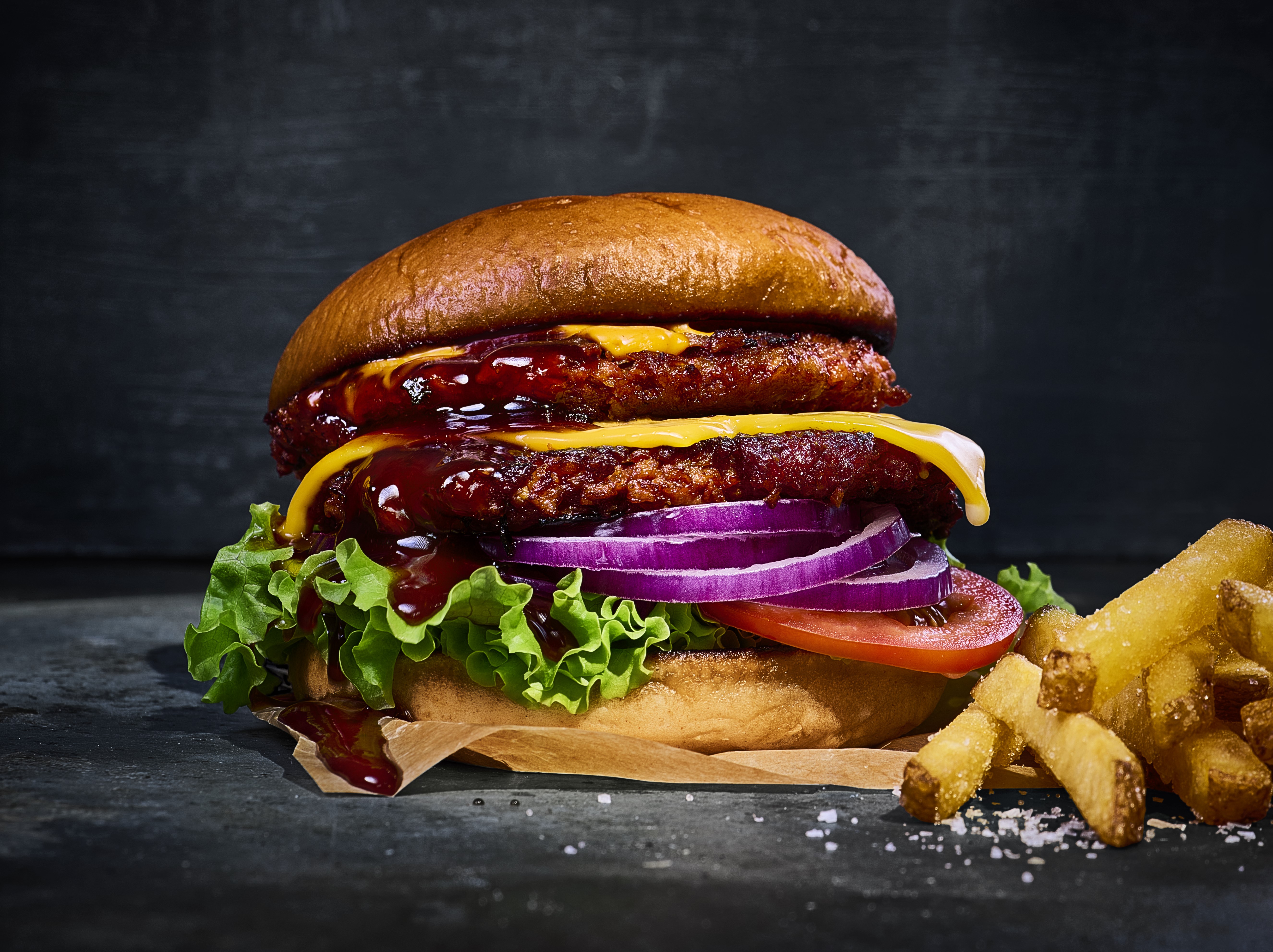 Smashed Burger Vegan