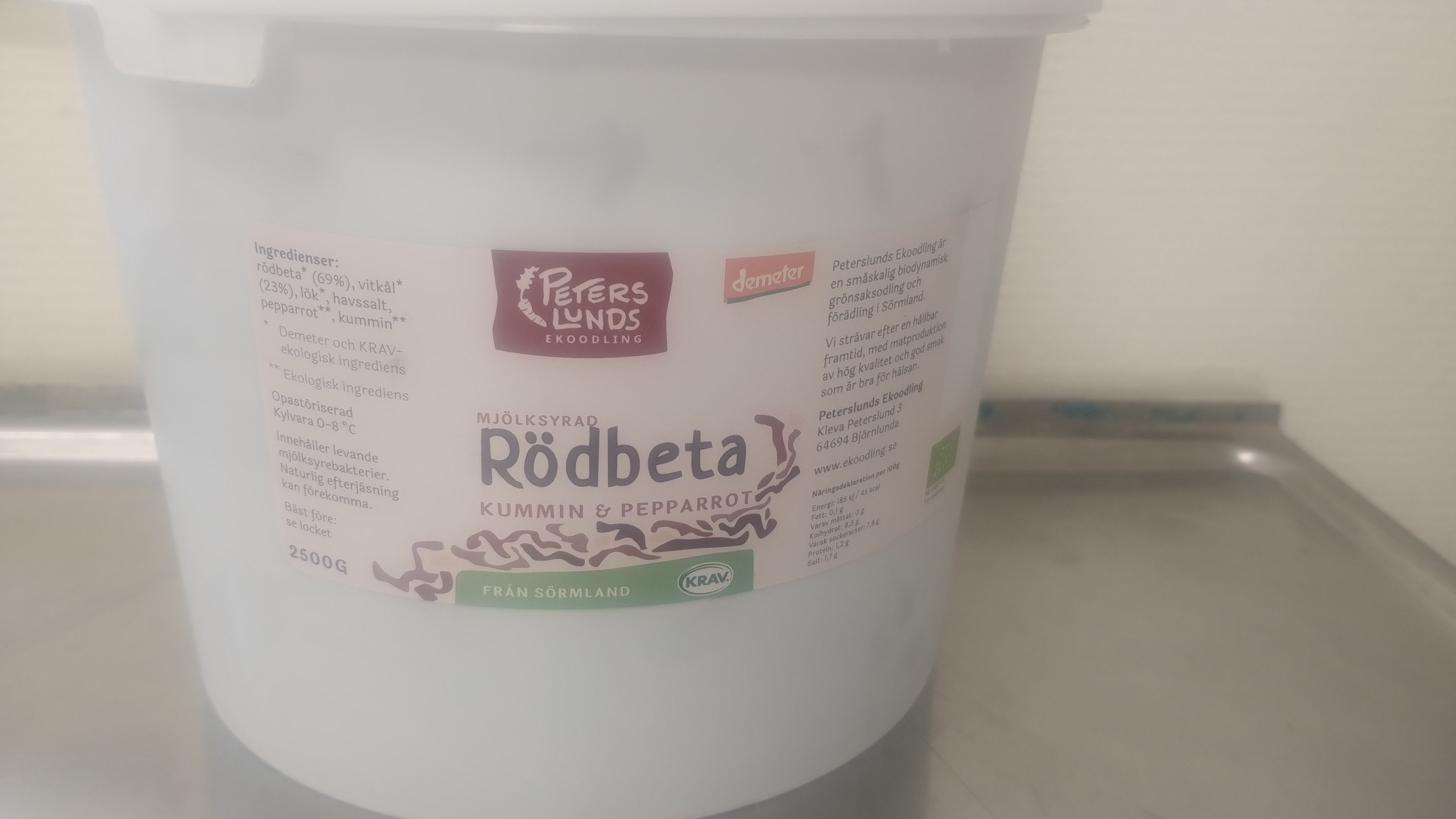 Rödbeta Mjölksyrad EKO KRAV