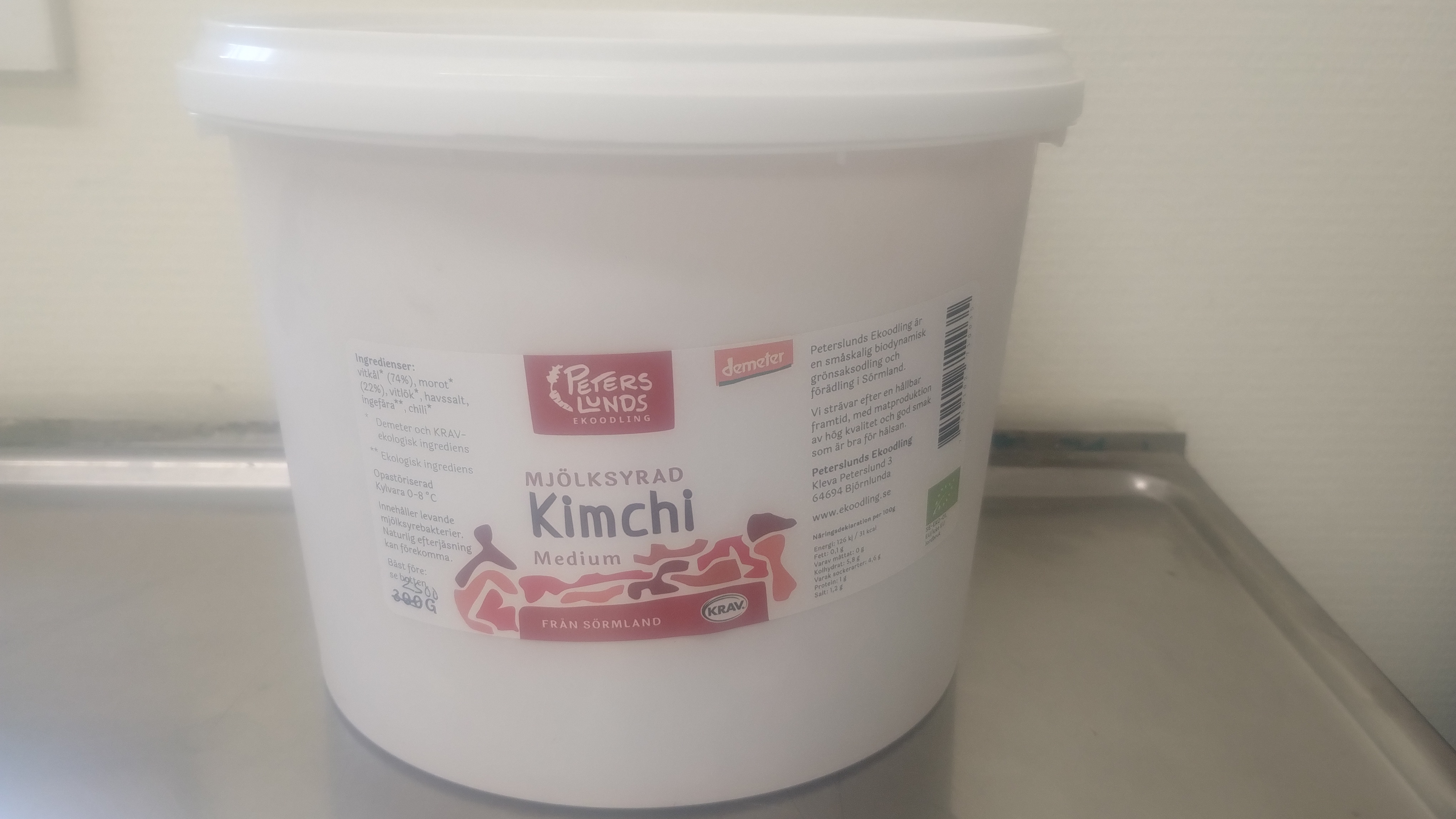 Kimchi Mjölksyrad EKO KRAV_