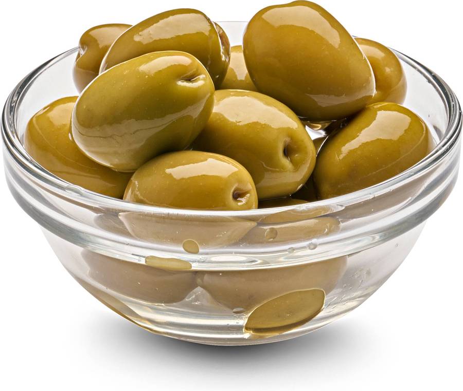 Stora Gröna Oliver med Kärnor