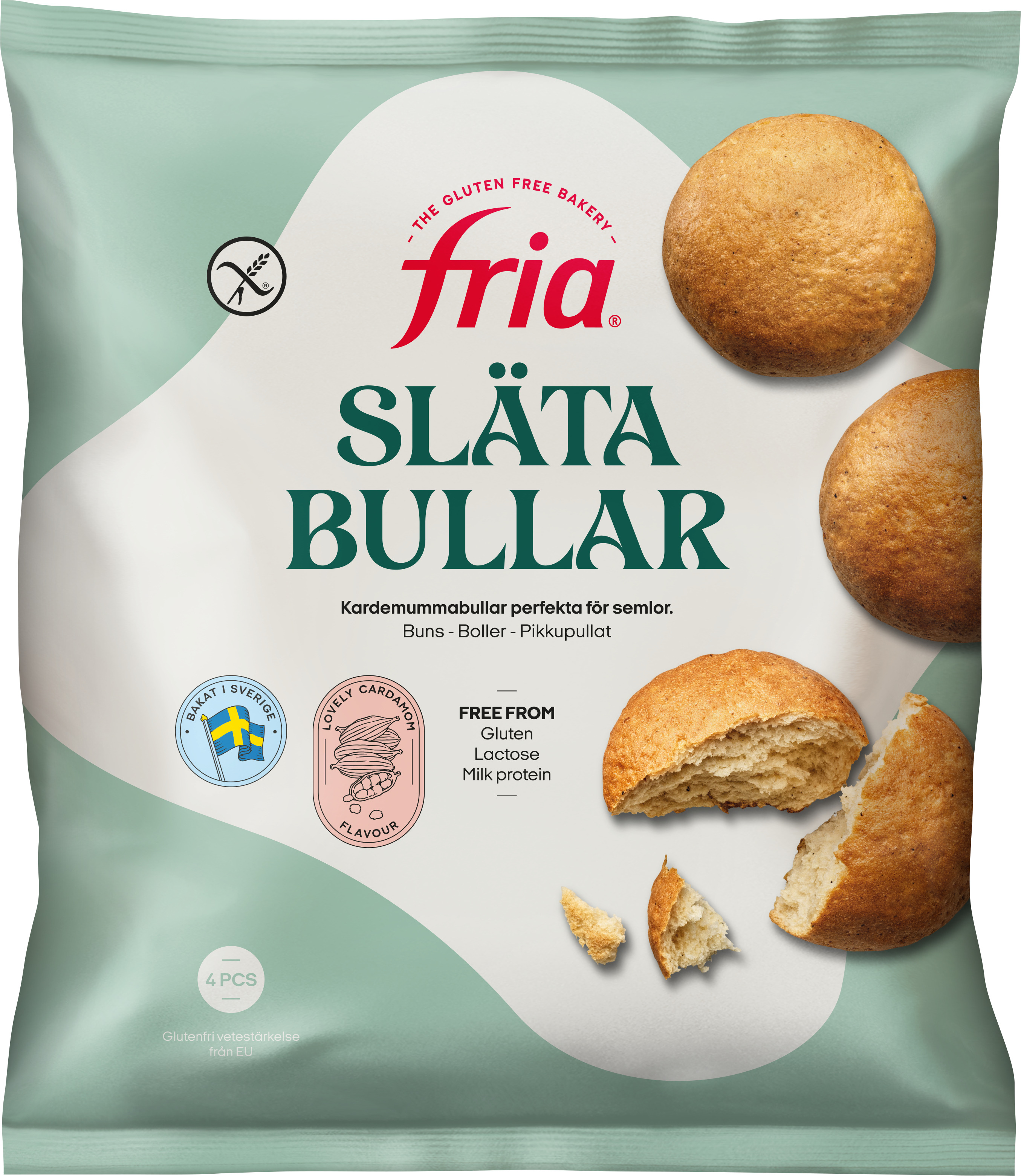 Slät bulle Glutenfri Laktosfri