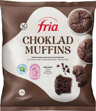 Chokladmuffins Glutenfri Laktosfri 60g