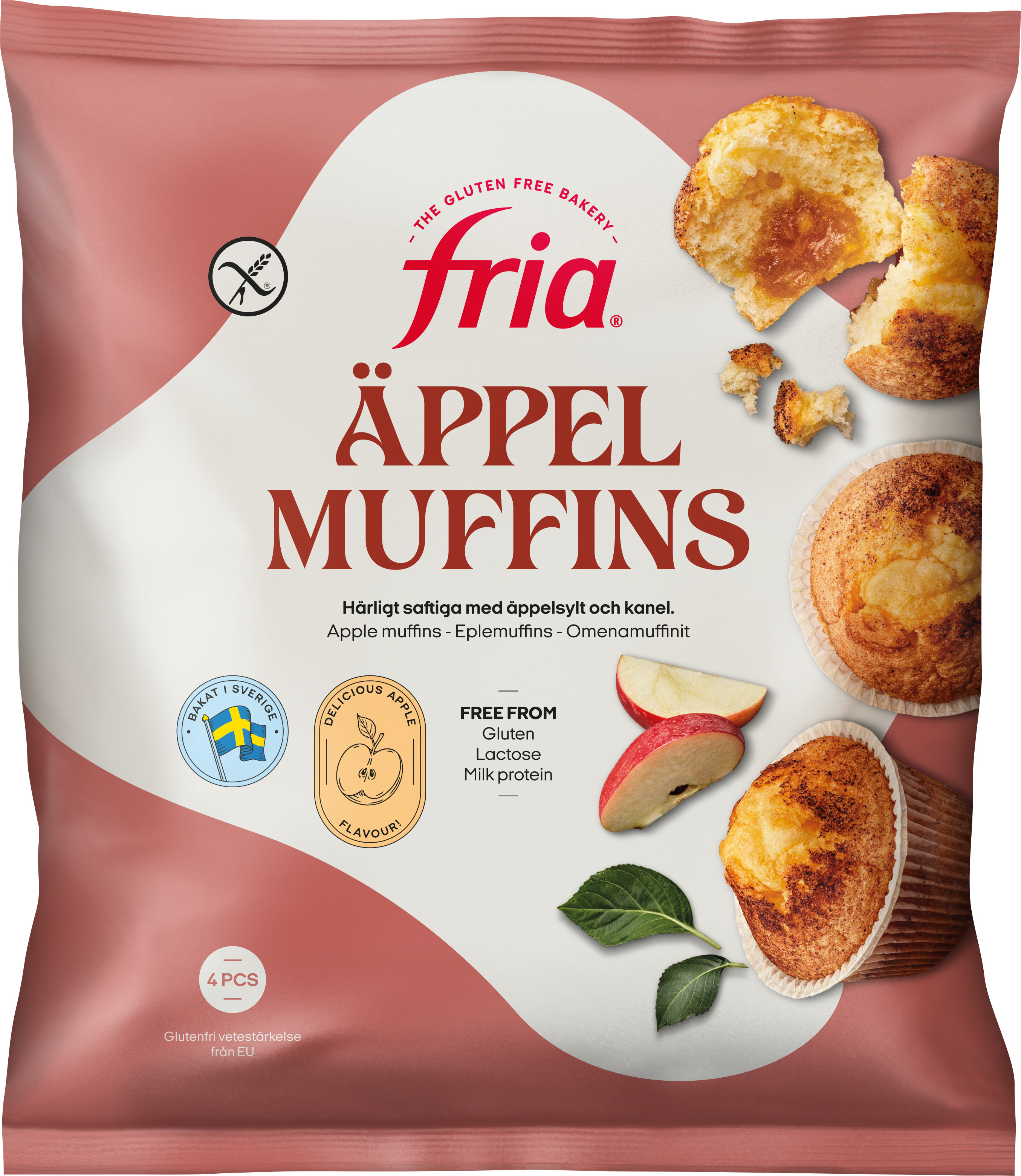 Äppelmuffins Glutenfri 50g