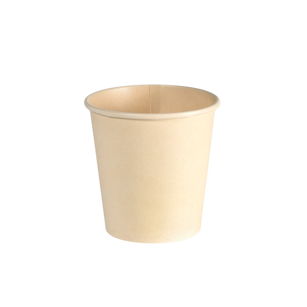 Bägare Bagasse 12cl Natur Sweet Cup