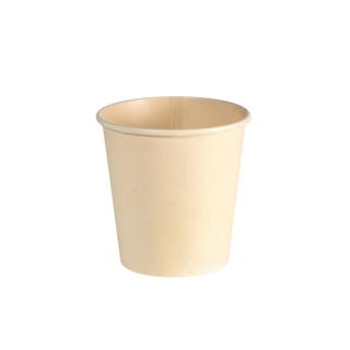 Bägare Bagasse 12cl Natur Sweet Cup