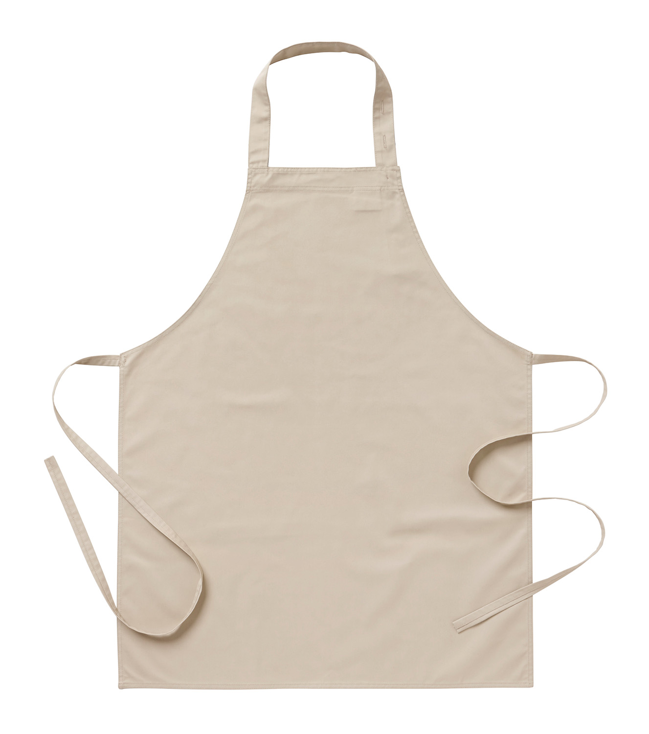 Bröstlappsförkläde 4574 Sand 75x90cm