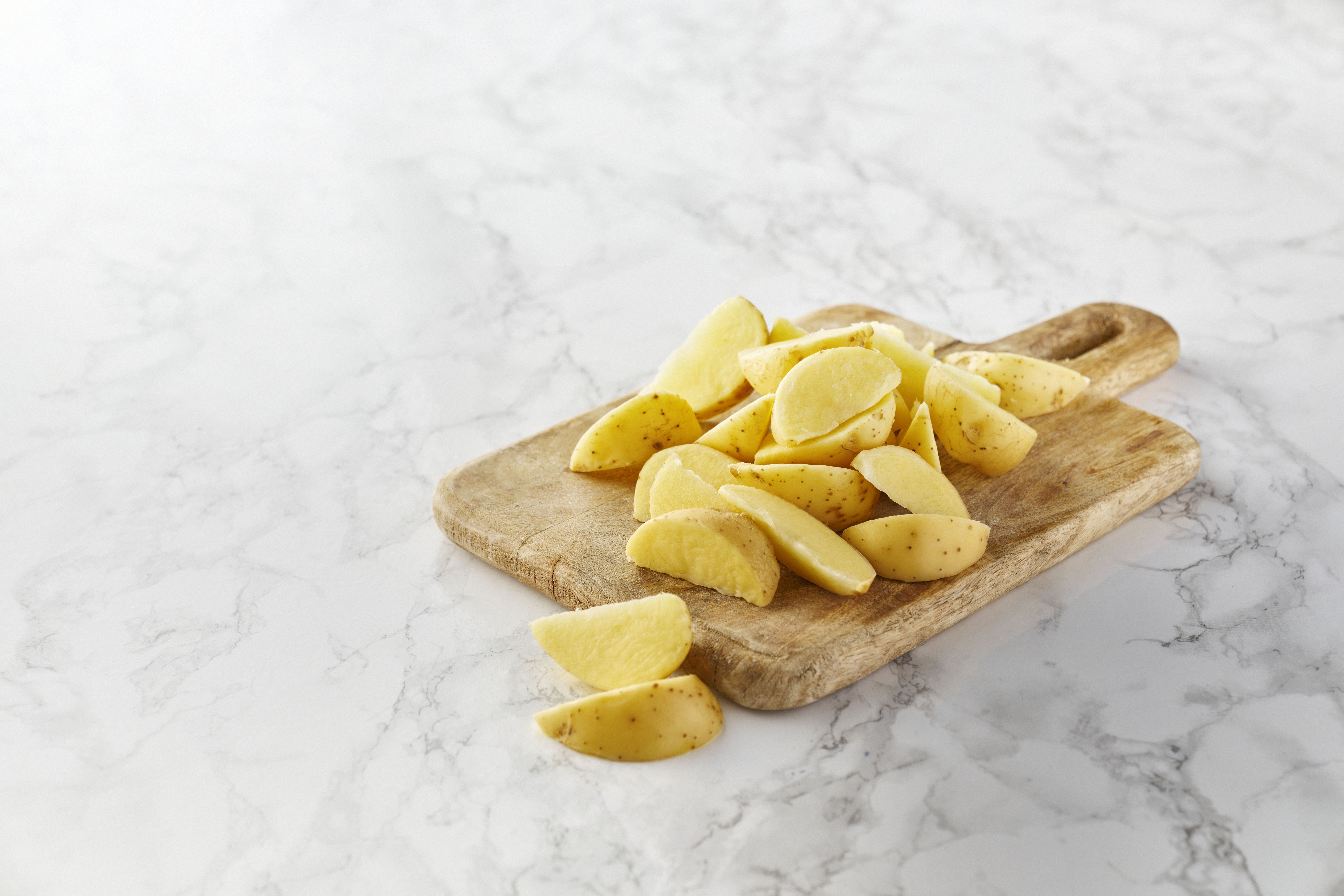 Potatisklyftor med Skal 4-delad Sverige