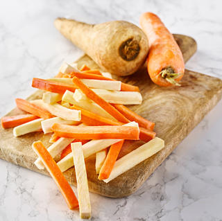 Morot & Palsternacksstavar 5-7cm Siktade