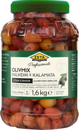 Olivmix Grekisk Urkärnad