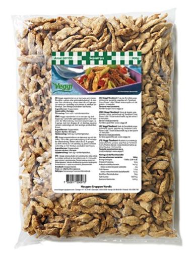 Vegetariska strimlor