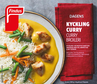 Dagens Kycklingfile Curry