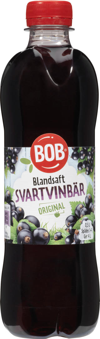 Blandsaft Svarta Vinbär 1+7 PET