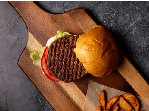 Quorn Vegan Beef Burger.