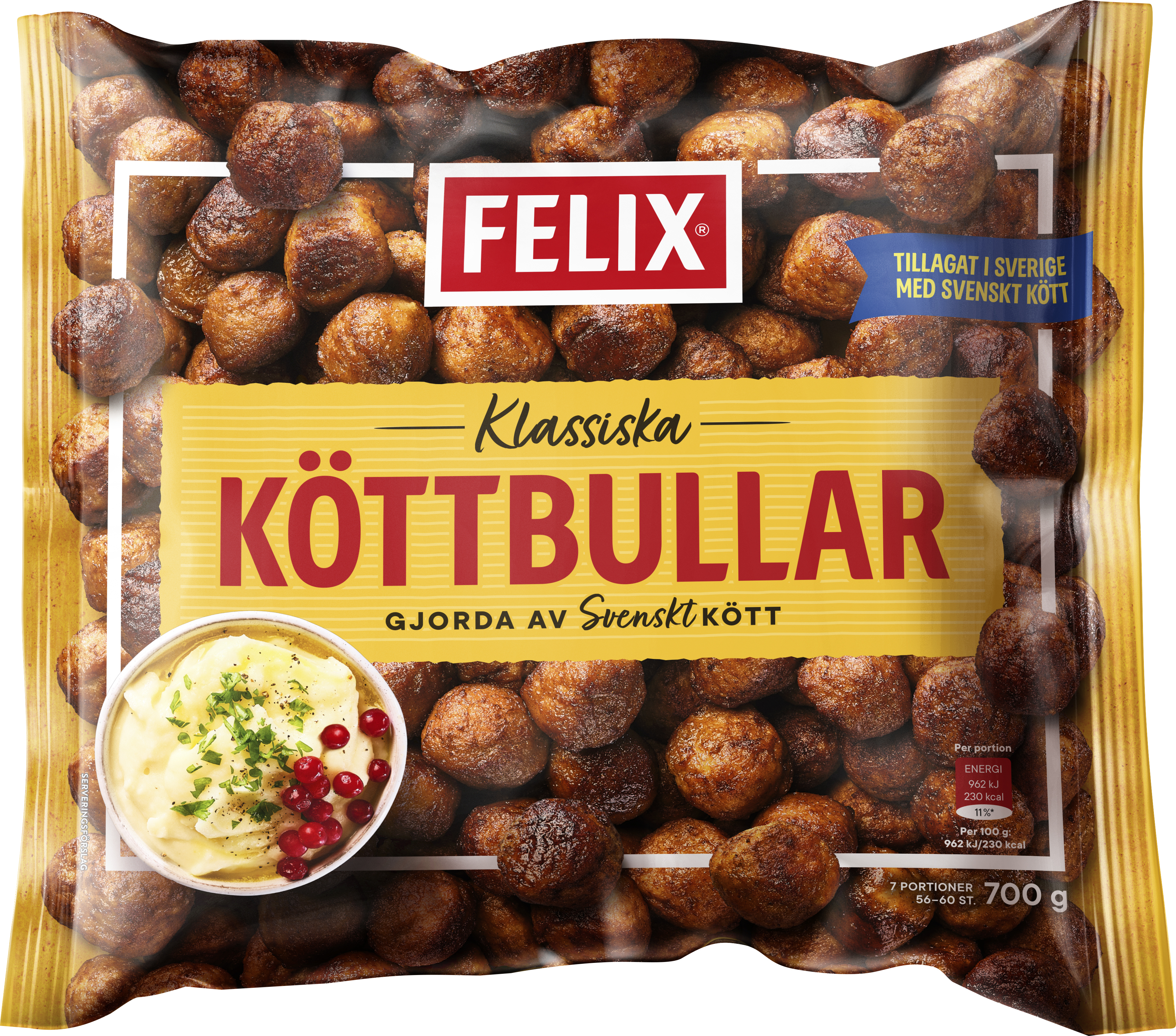 Köttbullar Klassiska