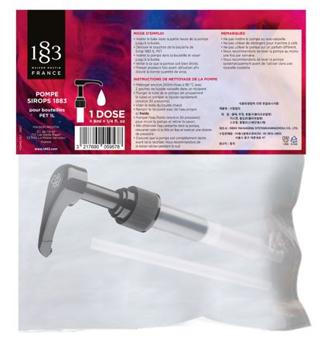 Pump till Syrup Routin 1883 1 l Petflaskor