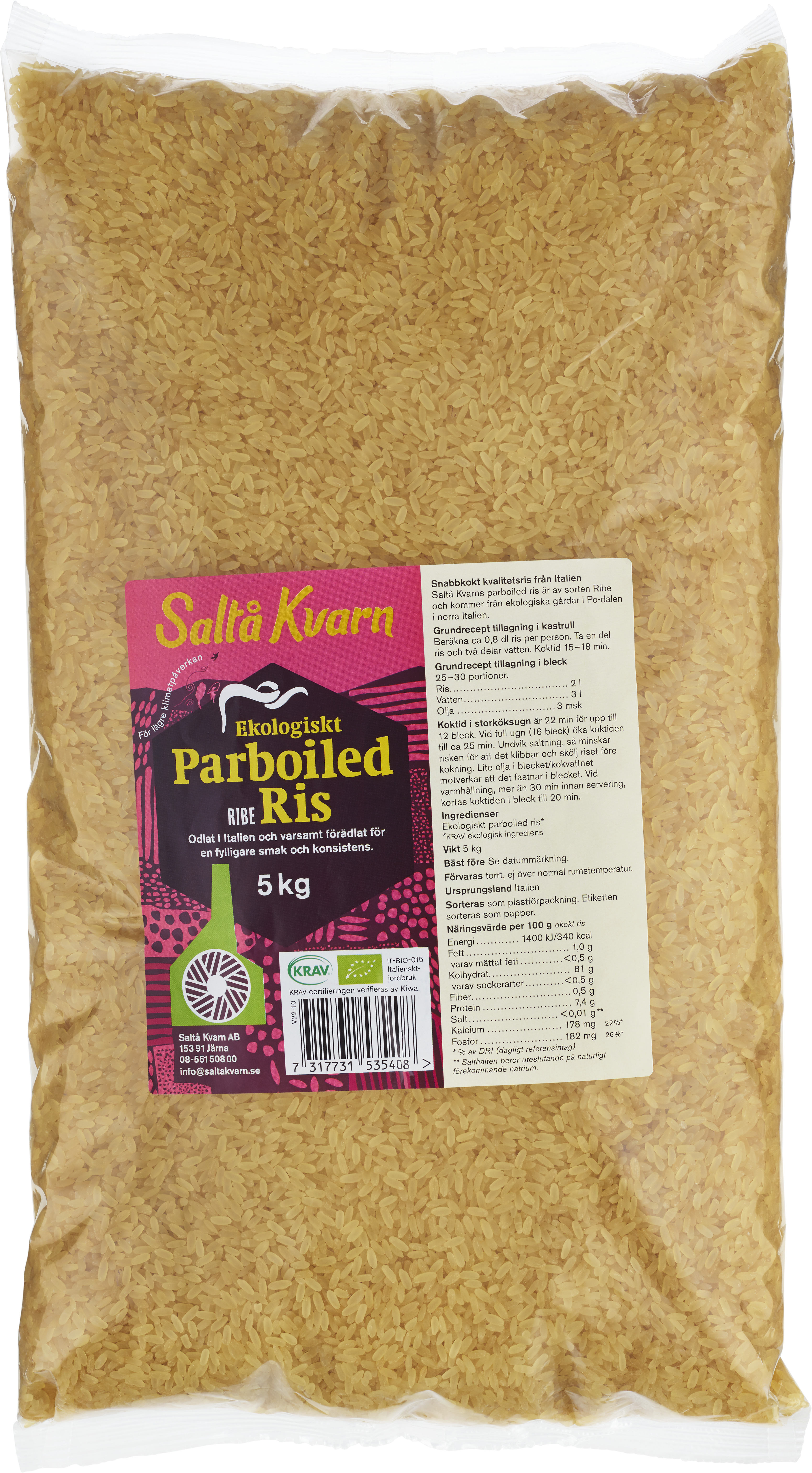 Ris Parboiled EKO KRAV