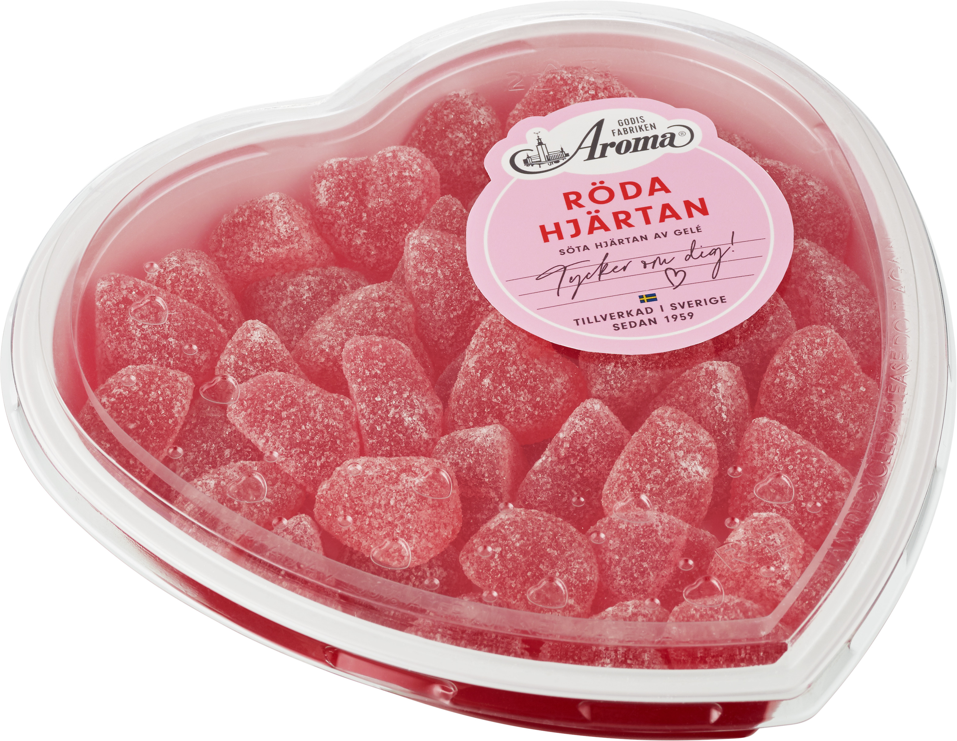 Röda Hjärtan Ask Display